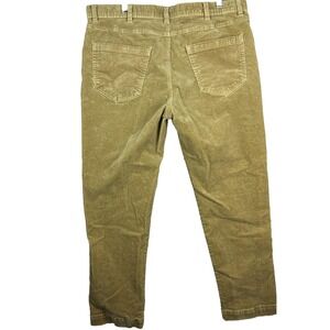 C&C California Corduroy Pants Mens 38x30 Beige Straight Leg Cotton